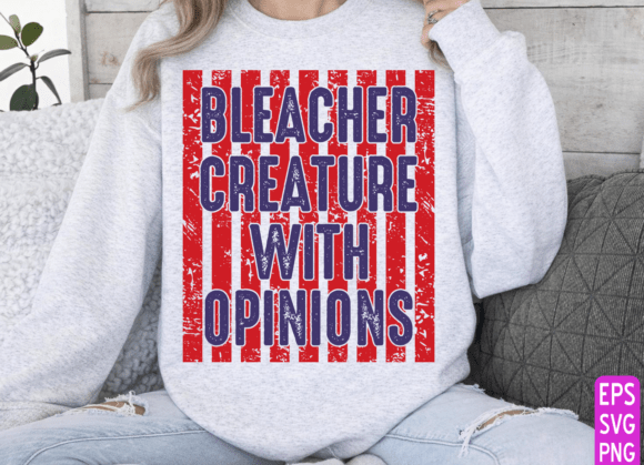 Bleacher Creature Mom: Fun Graphics for T-Shirt Designs