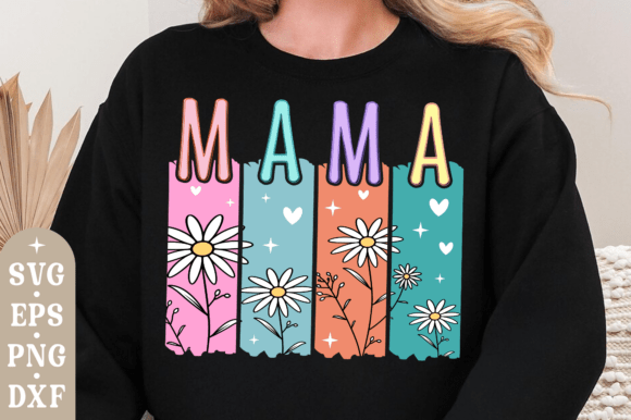 Floral Mama SVG: Graphics for T-Shirt Designs & Blogs