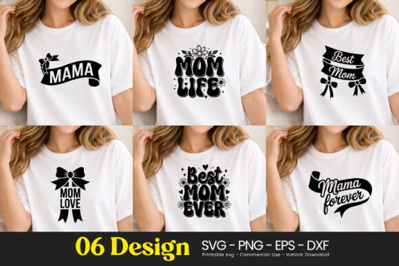 Mama Love Life SVG: Graphics & Illustrations