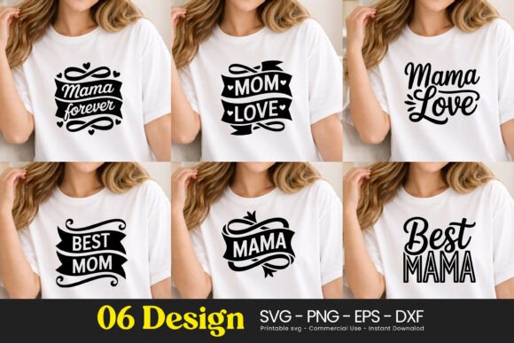 Mama Love SVG & Illustrations for Crafters