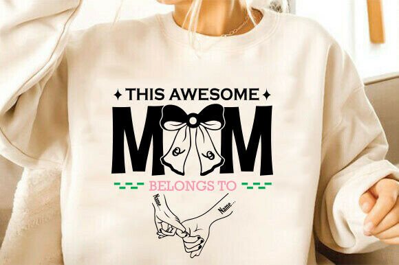 Mom Life SVG: Graphics for T-Shirt Designs