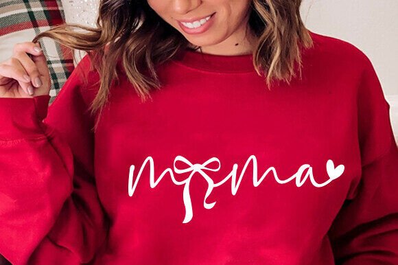 Mom Life SVG & Mama Bow Graphics for T-Shirt Designs