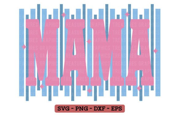 Retro Mama Graphics for T-Shirt Designs
